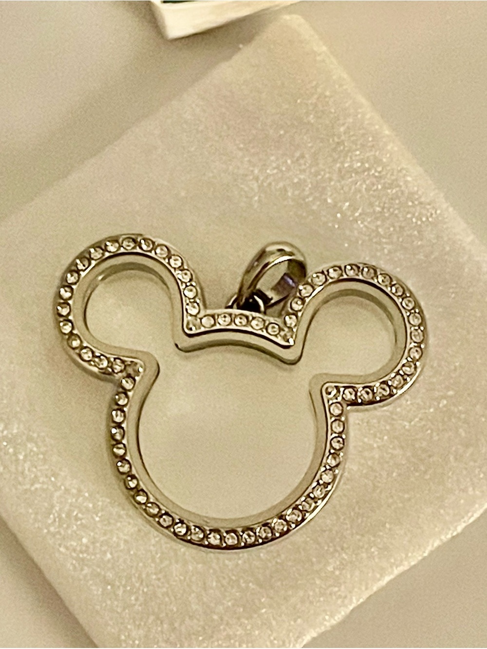 Disney x Origami Owl Mickey Mouse Silhouette Living Locket Pendant
